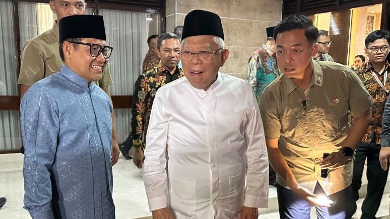 Para Menteri Prabowo Kunjungi Rumah Jokowi, Ma'ruf Amin: Saya Kira itu Diartikan Silaturahmi