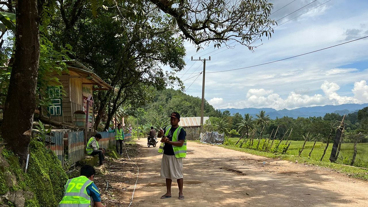 Pemprov Sulsel Lanjutkan Perbaikan Jalan Sejauh 3,1 KM di Ruas Minasatene Pangkep