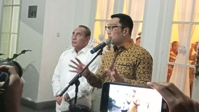 Ridwan Kamil Sebut Edy Rahmayadi Pantas Jadi Presiden: Rambut Sudah Putih, Ada Kerut