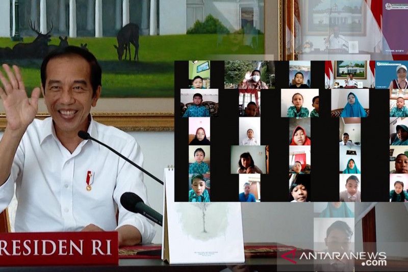 Jokowi Gabung Sekolah Online, Siswa SD di Banyumas: Kalau Jadi Presiden Ngapain Aja?