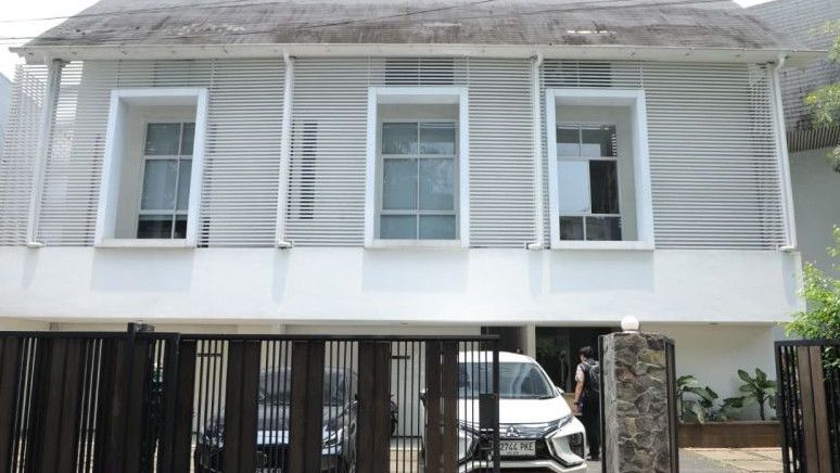 Penampakan Rumah  Riza Chalid di Kebayoran Baru Jaksel yang Disita Kejagung Kasus Korupsi Minyak Mentah