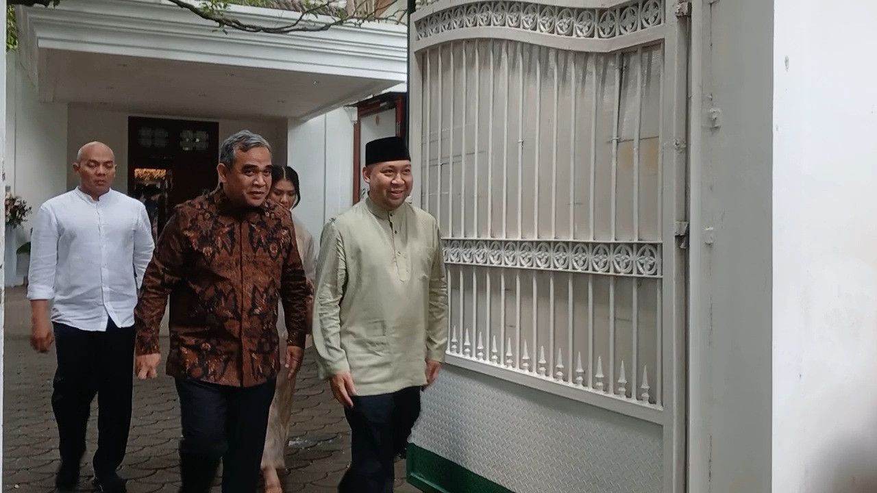 Didit Hediprasetyo Lebaran ke Rumah Megawati, Sekjen Gerindra: Beliau Akrab dengan Keluarga Mbak Puan