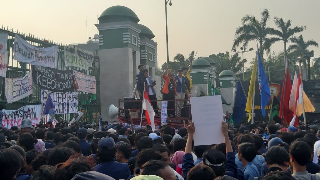 Polisi: Tak Ada Demo di Depan DPR Hari Ini