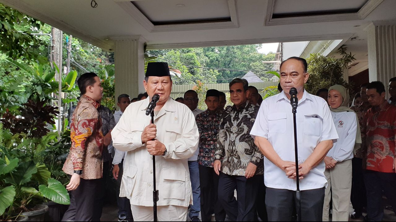 Tim Musra Relawan Jokowi Bertemu Prabowo di Kertanegara, Ini Hasilnya