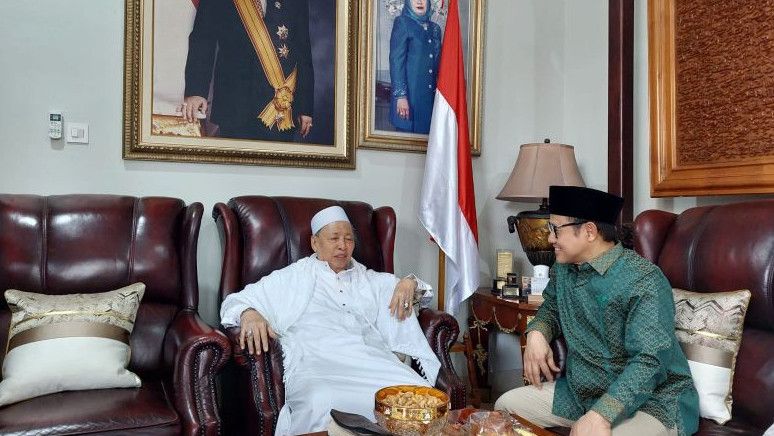 Cak Imin kunjungi Wapres Ke-9 RI Hamzah Haz, Diberi Tips Agar Menang dan Jadi Presiden di Pemilu 2024