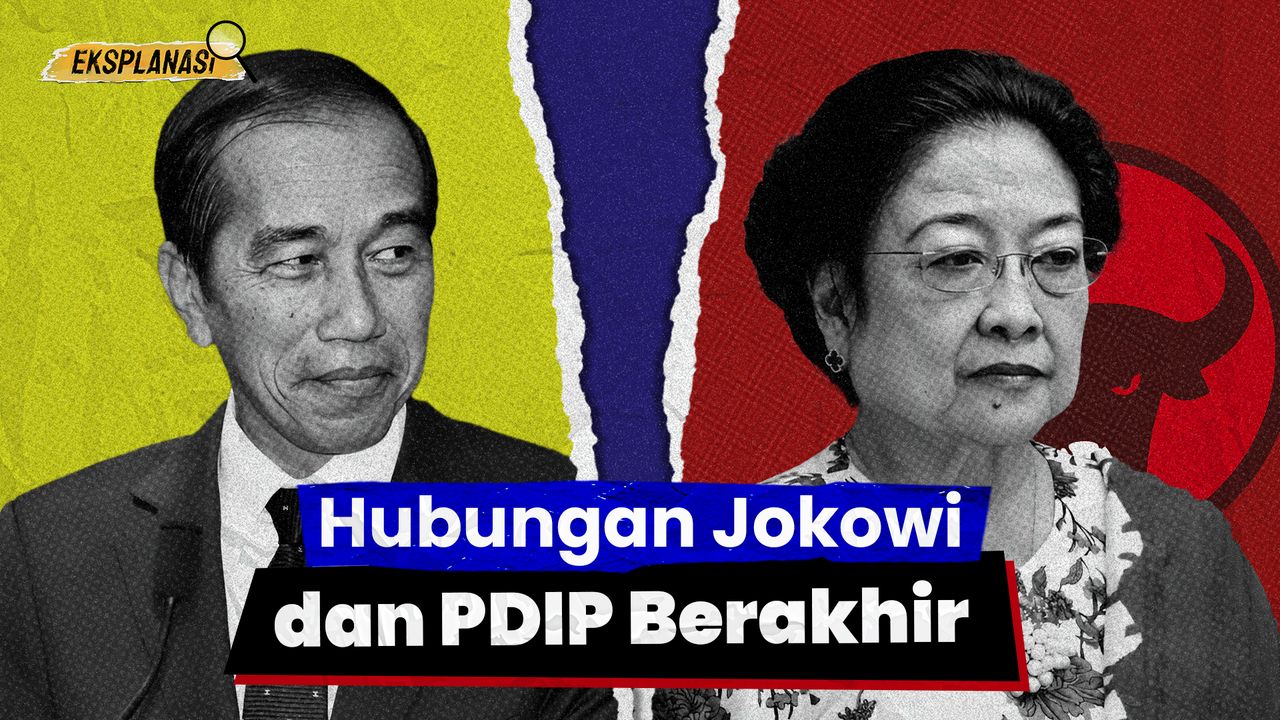 Kemesraan Jokowi dan PDIP Berakhir