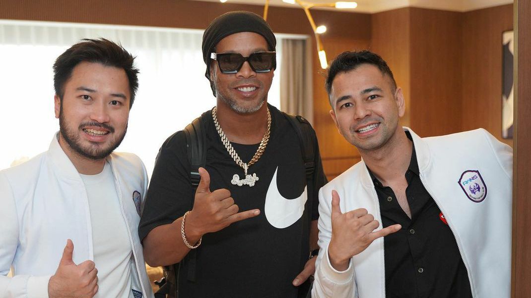 Undang Ronaldinho ke Indonesia, Raffi Ahmad Jelaskan Tujuannya