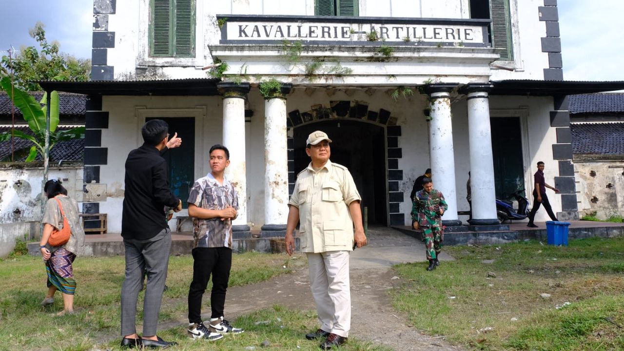 Gibran Ungkap Prabowo Berencana Revitalisasi Kavallerie Artillerie Pura Mangkunegaran: Kakek Prabowo Pernah Mengabdi di Tempat Itu