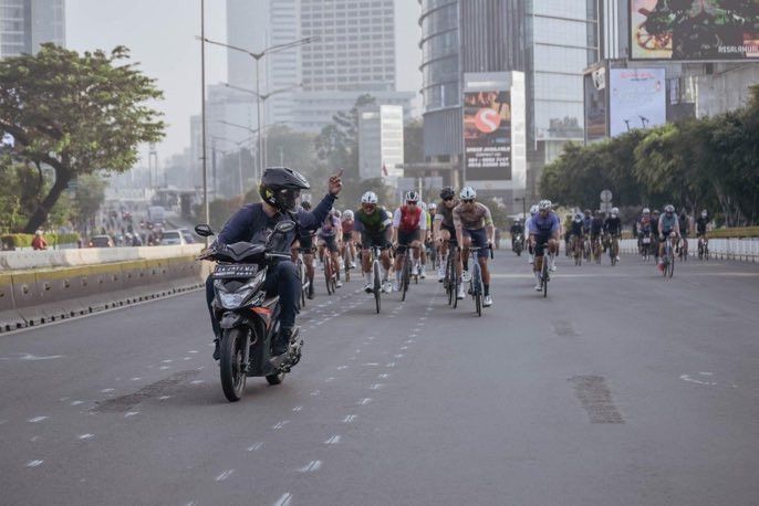 Rombongan Pesepeda di Jakarta Bikin Heboh, Wagub DKI Angkat Bicara Soal Aturan
