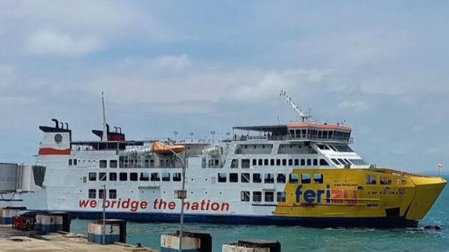 107 Penumpang Sudah Menyeberang Melalui Pelabuhan Merak-Bakauheni di H-6 Nataru