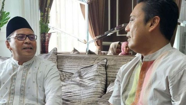 Ketemu Danny Pomanto, Iwan Aras Tak Bisa Pastikan Usungan Gerindra di Pilgub Sulsel