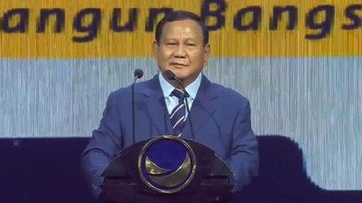 Ajak NasDem Kolaborasi dan Tolak Oposisi, Prabowo: Jangan Mau Ikut Budaya Barat