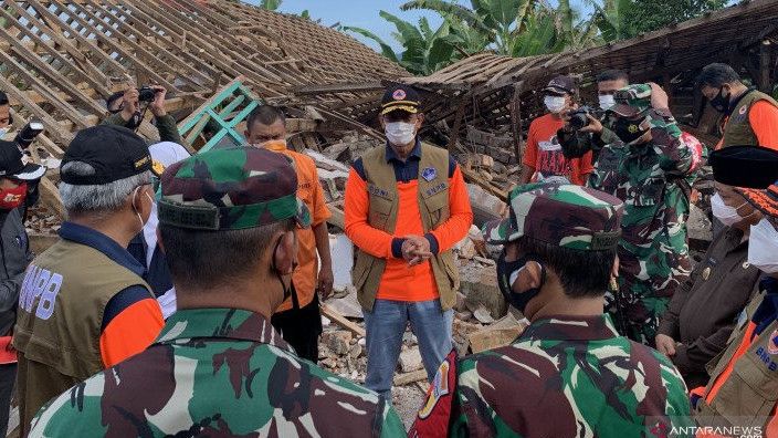 Doni Monardo Tinjau Lokasi Bencana di Malang