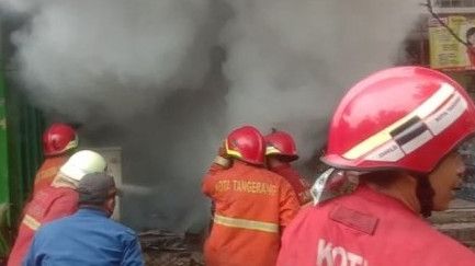 Ruko Tempat Laundry di Tangerang Terbakar, Dua Orang Tewas