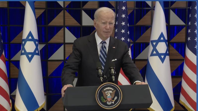 Disinggung Soal Tanggung Jawab Israel, Joe Biden Milih Ngeles: Senang Berbicara dengan Kalian