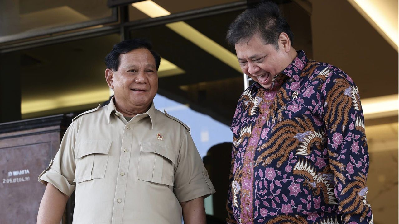 Takkan 'Banting Setir', Airlangga Pastikan Golkar Mantap di KIM Dukung Prabowo