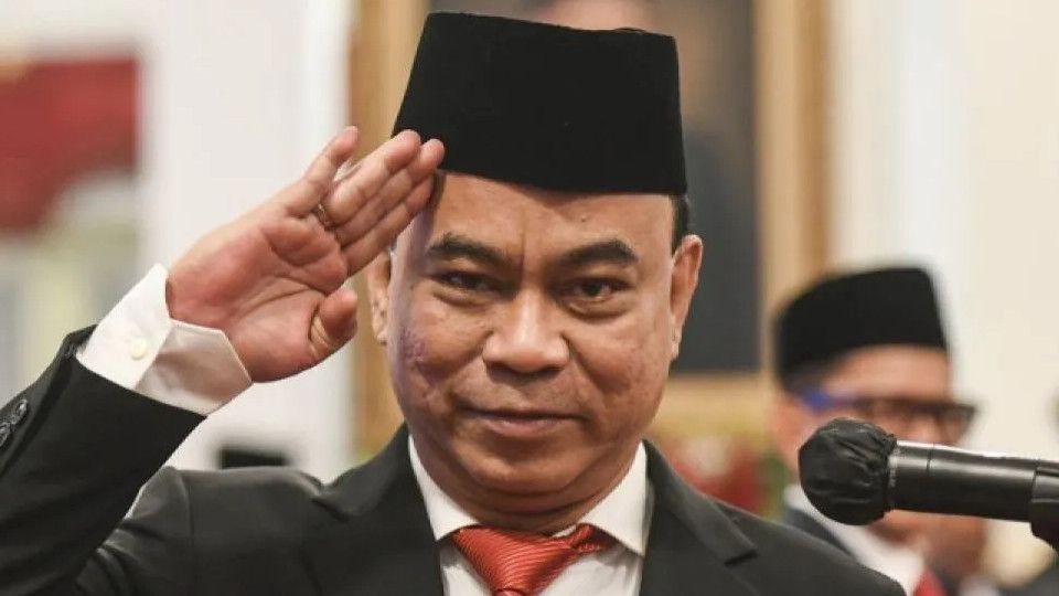 Ngomong Pemilu Dipercepat di Samping Jokowi, Budi Arie Minta Maaf