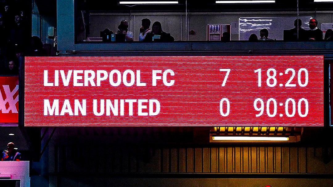 Fakta-Fakta Kemenangan Telak Liverpool atas MU, Patahkan Rekor Baru
