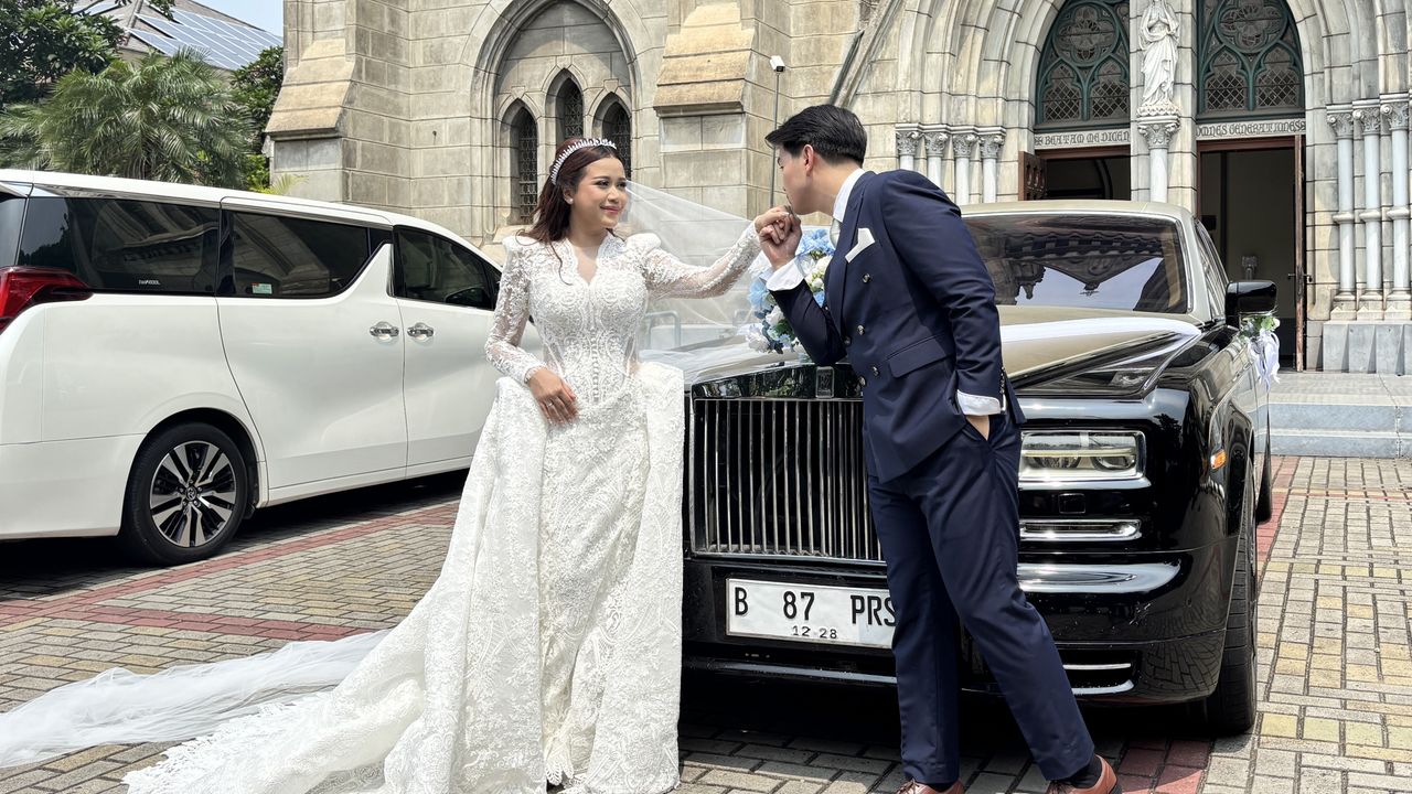 Terinspirasi dari Kate Middleton, Gaun Pernikahan Brisia Jodie Jadi Sorotan