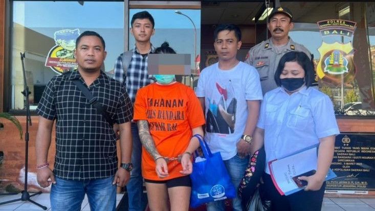 Bule Ukraina Curi Koper di Bandara Ngurah Rai Bali, Terungkap Lewat Rekaman CCTV