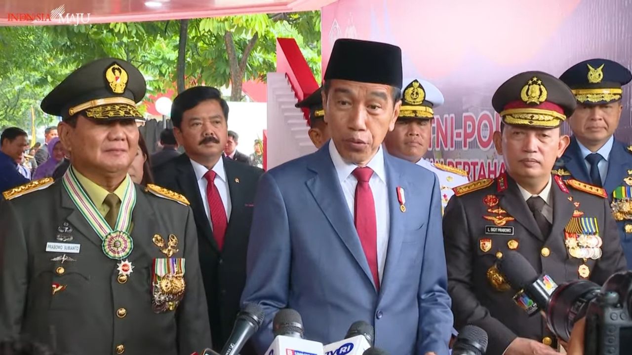 Singgung Kematian Jenderal Iran Qasem Soleimani, Jokowi Minta TNI-Polri Waspadai Drone Perang Canggih