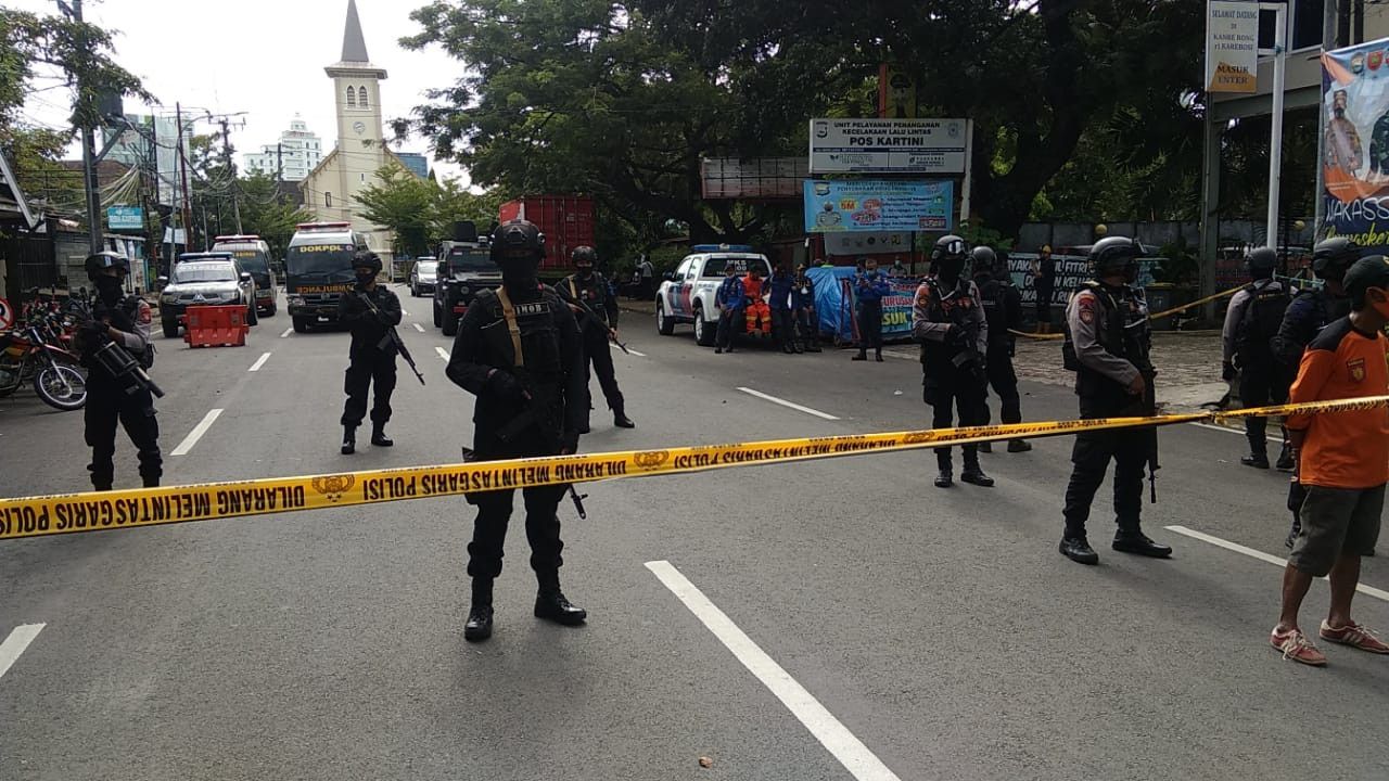 Kominfo Catat Konten Kekerasan Soal Bom Bunuh Diri di Makassar, di Twitter Terbanyak