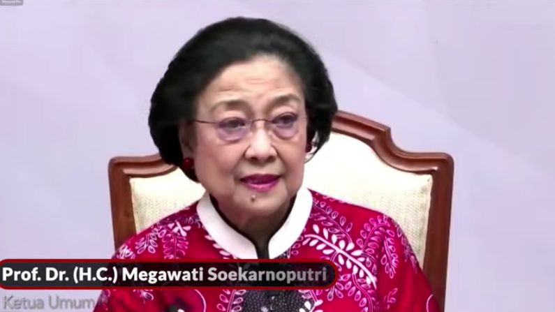 Momen Megawati Sapa Ahok di HUT ke-49 PDIP: Sahabat Saya yang Berkenan Basuki Tjahaja Purnama