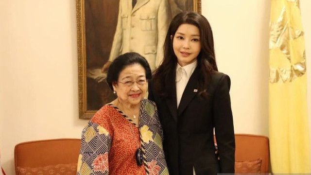 Berkunjung ke Istana Batu Tulis, Megawati Ajak Ibu Negara Korsel Menginap: Beliau Anggap Saya Seperti Ibunya