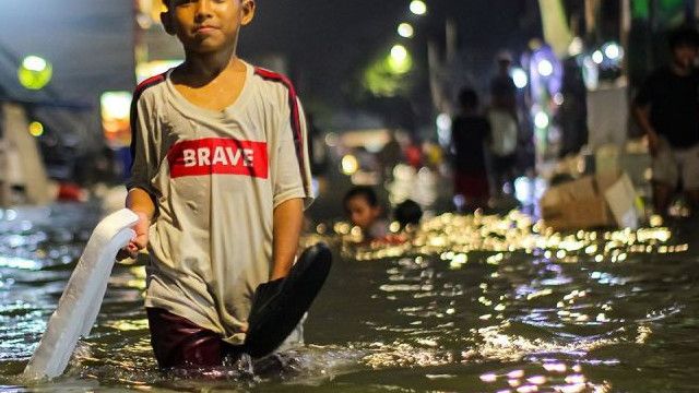 10 RT dan 23 Ruas Jalan di Jakarta Terendam Banjir Hari Ini