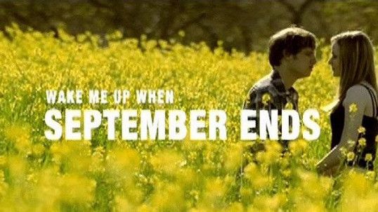 Lirik Lagu 'Wake Me Up When September Ends' Green Day