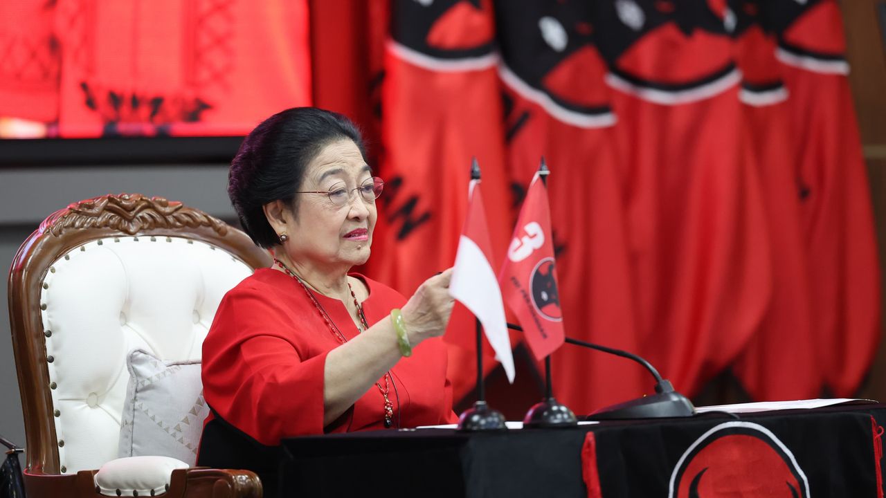 Megawati Sebut Nama Jokowi di Acara PDIP: Pemimpin itu Jalankan Pemikiran Pendiri Bangsa Bukan Bikin Versi Sendiri