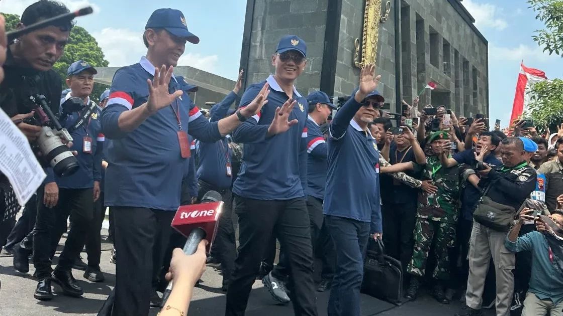 Rombongan Menteri Kabinet Merah Putih Pulang ke Jakarta Usai 4 Hari Retret di Akmil