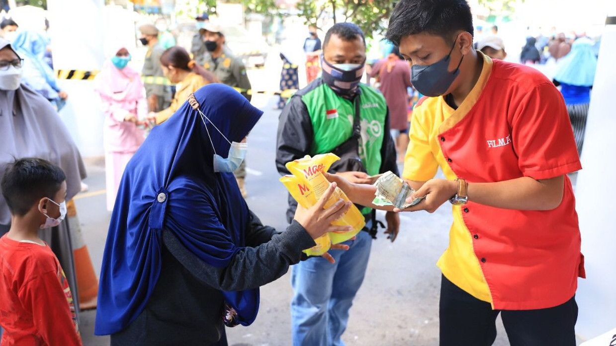 Pemkot Tangerang Gelar Operasi Pasar Minyak Goreng hingga Hari Senin, Ini Syaratnya