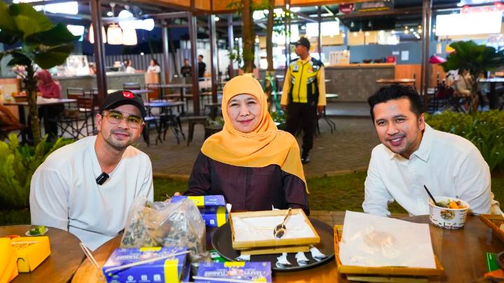 Bahas Destinasi Kuliner di Jawa Timur, Khofiah - Emil Temui Raffi Ahmad