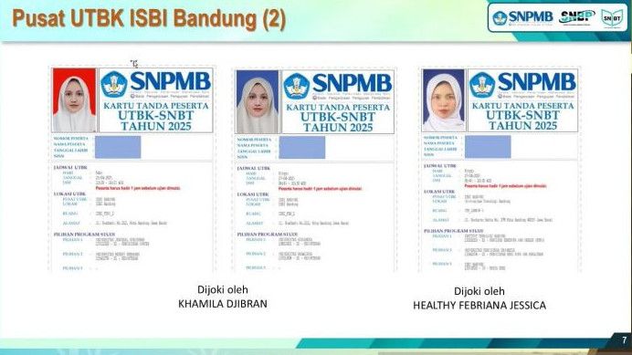 Panitia SNPMB Akui Salah Pasang Foto Joki UTBK, Sebut Human Eror