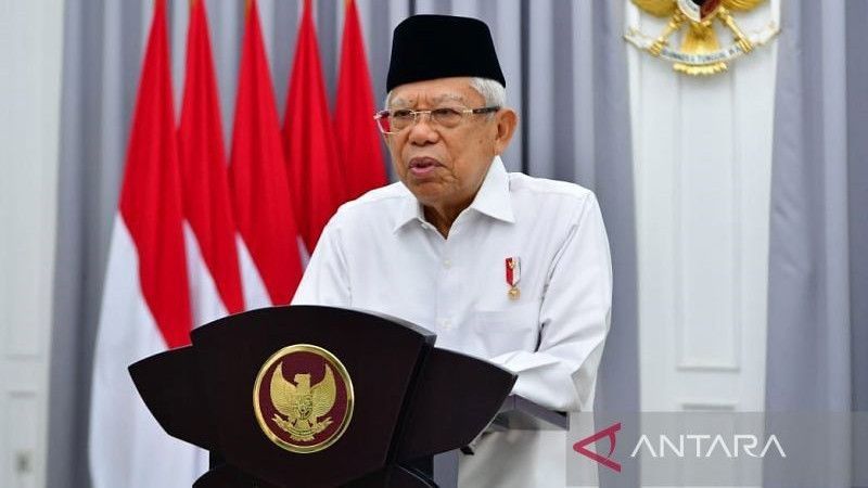 Didatangi Anies Bawa Undangan Nikah Putrinya, Ma'ruf Amin Bilang Nggak Ada Unsur Politik: Wapres Netral..