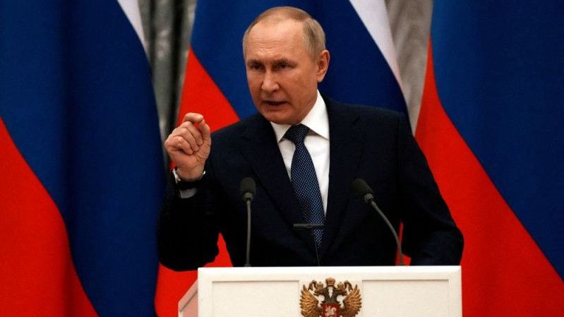 Beredar Video Vladimir Putin Marah Besar karena Kapal Tanker Pertamina yang Angkut Minyak dari Rusia Dicegat di Denmark, Cek Faktanya..